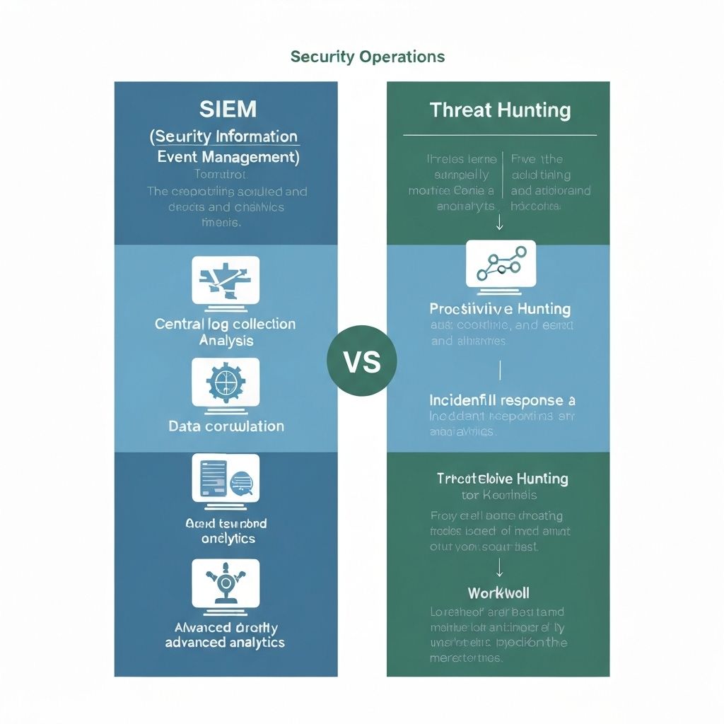 SIEM vs. Threat Hunting: Understanding the Difference